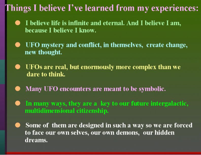 things I beleave Ive learned 1